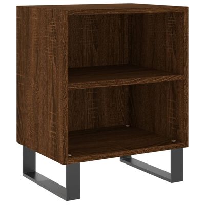 vidaXL Nachttisch Braun Eichen-Optik 40x30x50 cm Holzwerkstoff