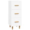 vidaXL Sideboard Wei&szlig; 34,5x34x90 cm Holzwerkstoff