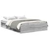 vidaXL Bettgestell Grau Sonoma 140x190 cm