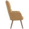 vidaXL Relaxsessel Braun Samt