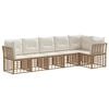 vidaXL Gartensofa-set Poly-Rattan
