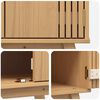 vidaXL Unterschrank Olden Braun 60 x 40 x 80 cm Massivholz Kiefer