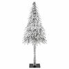 vidaXL Weihnachtsbaum mit 300 LEDs Wei&szlig; 180 cm PE und Stahl