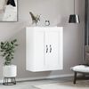 vidaXL Wandschrank Wei&szlig; 69,5x34x90 cm Holzwerkstoff