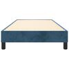 vidaXL Boxspringbettgestell Dunkelblau 90x190 cm Samt