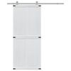 vidaXL T&uuml;r Corona Wei&szlig; 90 x 210 cm Holzwerkstoff