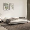 vidaXL Bettgestell ohne Matratze Hellgrau 180x200 cm Samt