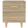 vidaXL Nachttisch Sonoma-Eiche 40x35x47,5 cm