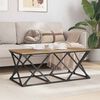 vidaXL Couchtisch Artisan-Eiche 100 x 49 x 40 cm Holzwerkstoff