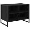 vidaXL Schuhschrank 60 x 35 x 44 cm Holzwerkstoff Schwarz Eichen-Optik