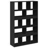 vidaXL Raumteiler Schwarz 100x33x156,5 cm Holzwerkstoff