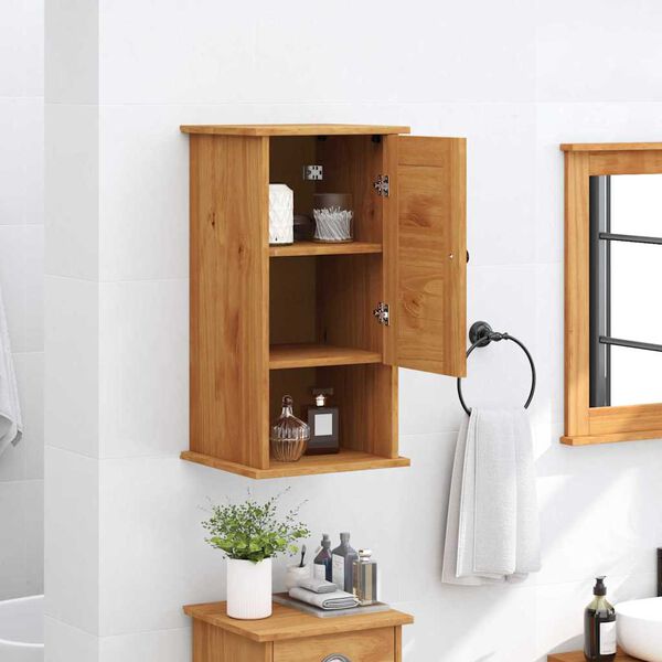 vidaXL Badezimmerschrank VIGO Braun und Honigbraun 37 x 34 x 71,5 cm