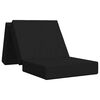 vidaXL Klappsofa Bett 90 x 63 x 45 cm Schwarz