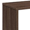vidaXL Raumteiler-B&uuml;cherregal Braun Eichen-Optik 67x25x161,5 cm