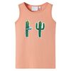 Kinder-Tanktop Hellorange 128