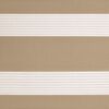 vidaXL Doppelrollo Sandbraun 130x200 cm Stoffbreite 125,9 cm Polyester