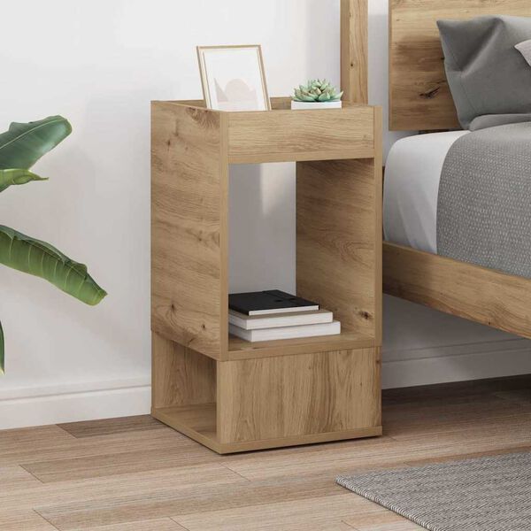 vidaXL Beistelltisch Artisan-Eiche 30 x 30 x 56 cm Holzwerkstoff