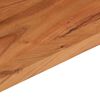 vidaXL Tischplatte 80x20x2,5 cm Rechteckig Massivholz Akazie