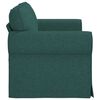 vidaXL Sofa 120cm Dunkelgr&uuml;n Metall