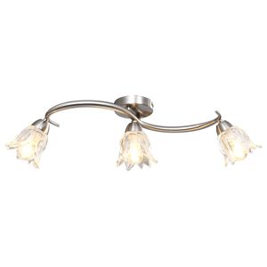 vidaXL Deckenleuchte mit Glasschirmen f&uuml;r 3 E14 Gl&uuml;hlampen