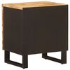vidaXL Nachttisch Braun 40 x 33 x 46 cm Massivholz Mango