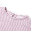 Kinder-T-Shirt mit R&uuml;schen&auml;rmeln Lila 104