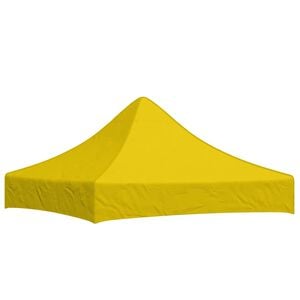 vidaXL Partyzelt-Dach 2x2 m Gelb 270 g/m&sup2;