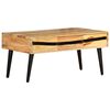 vidaXL Couchtisch 88x50x42 cm Akazie Massivholz