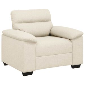 vidaXL Sessel 60 cm Leinen