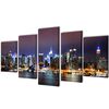 Bilder Dekoration Set New York in Farbe 200 x 100 cm
