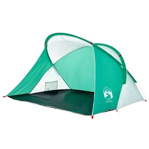 vidaXL Strandzelt 2 Personen Seegr&uuml;n Pop-Up Wasserdicht