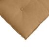 vidaXL R&uuml;ckenkissen Braun 120 x 50 cm Cordstoff