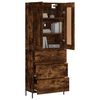 vidaXL Highboard R&auml;uchereiche 69,5x34x180 cm Holzwerkstoff