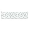 vidaXL Gartenbank-Auflage Blattmuster 200x50x4 cm Stoff
