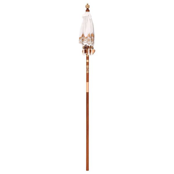 vidaXL Balinesischer Sonnenschirm Creme 95 x 95 x 260 cm