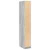 vidaXL Kleiderschrank Grau Sonoma 30x50x200 cm Holzwerkstoff