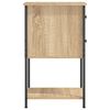 vidaXL Nachttisch Sonoma-Eiche 32x42x70 cm Holzwerkstoff
