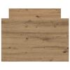 vidaXL Bettgestell ohne Matratze Artisan-Eiche 90x190cm Holzwerkstoff