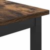 vidaXL Tisch Ger&auml;ucherte Eiche 100 x 50 x 90,5 cm