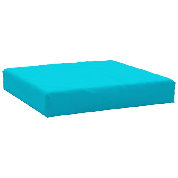 vidaXL Palettenkissen T&uuml;rkis 60x60x8 cm Oxford-Gewebe