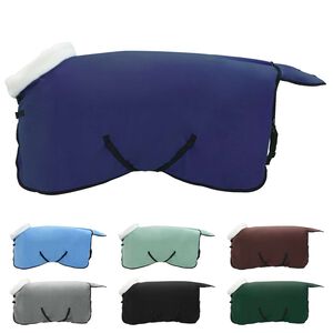 vidaXL Pferdedecke Marineblau 95 cm Polarfleece