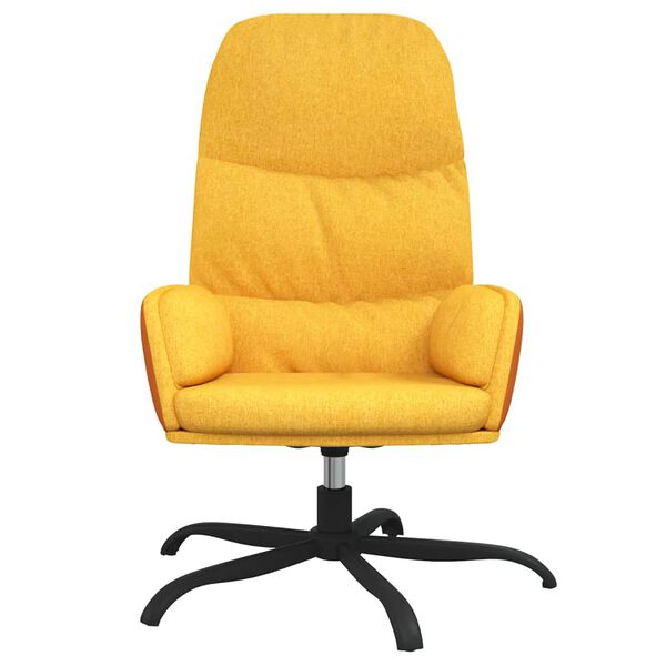 vidaXL Relaxsessel Senfgelb Stoff