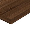 vidaXL Wandregale 4 Stk. Braun Eichen-Optik 80x10x1,5 cm Holzwerkstoff