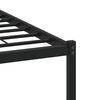 vidaXL Bettgestell ohne Matratze mit Kopfteil Braun Eiche 120x200 cm