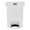 Rubbermaid Step-on M&uuml;lleimer Slim Jim 30 L Wei&szlig;