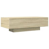 vidaXL Couchtisch Sonoma-Eiche 100x49,5x31 cm Holzwerkstoff