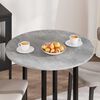 vidaXL Tischplatte Betongrau 80 x 80 x 1,5 cm Holzwerkstoff