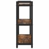 vidaXL B&uuml;cherregal Ger&auml;ucherte Eiche 60 x 30 x 85 cm Holzwerkstoff