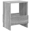 vidaXL Magazinregal Graues Sonoma 35 x 30 x 45 cm