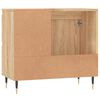 vidaXL Badschrank Sonoma-Eiche 65x33x60 cm Holzwerkstoff